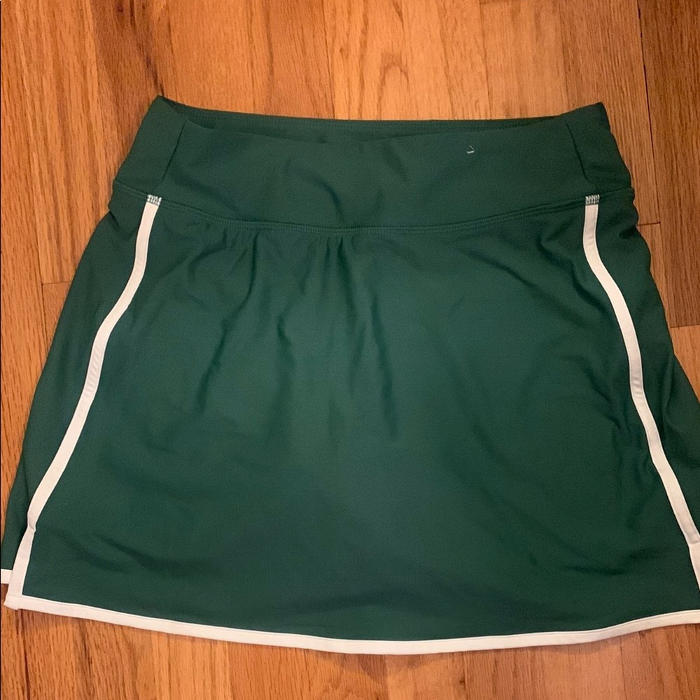 Old Navy Green Skirt with White Trim